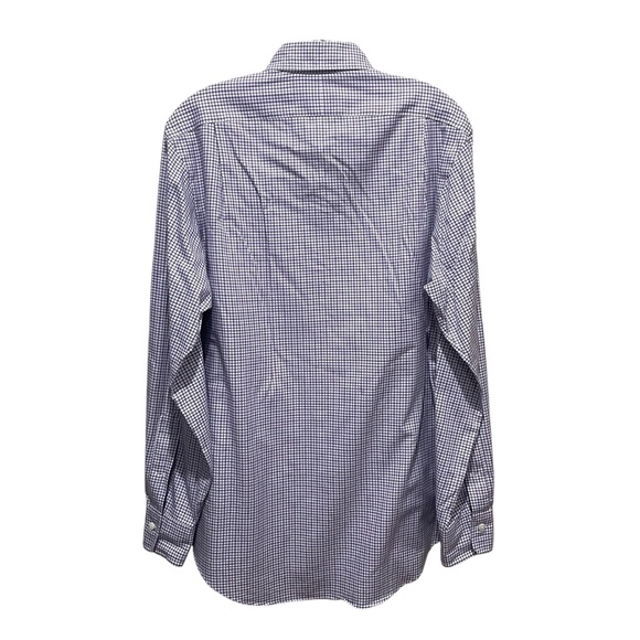 Polo Ralph Lauren Checkered Button Down Shirt Purple and White Mens Size Medium - Picture 6 of 8